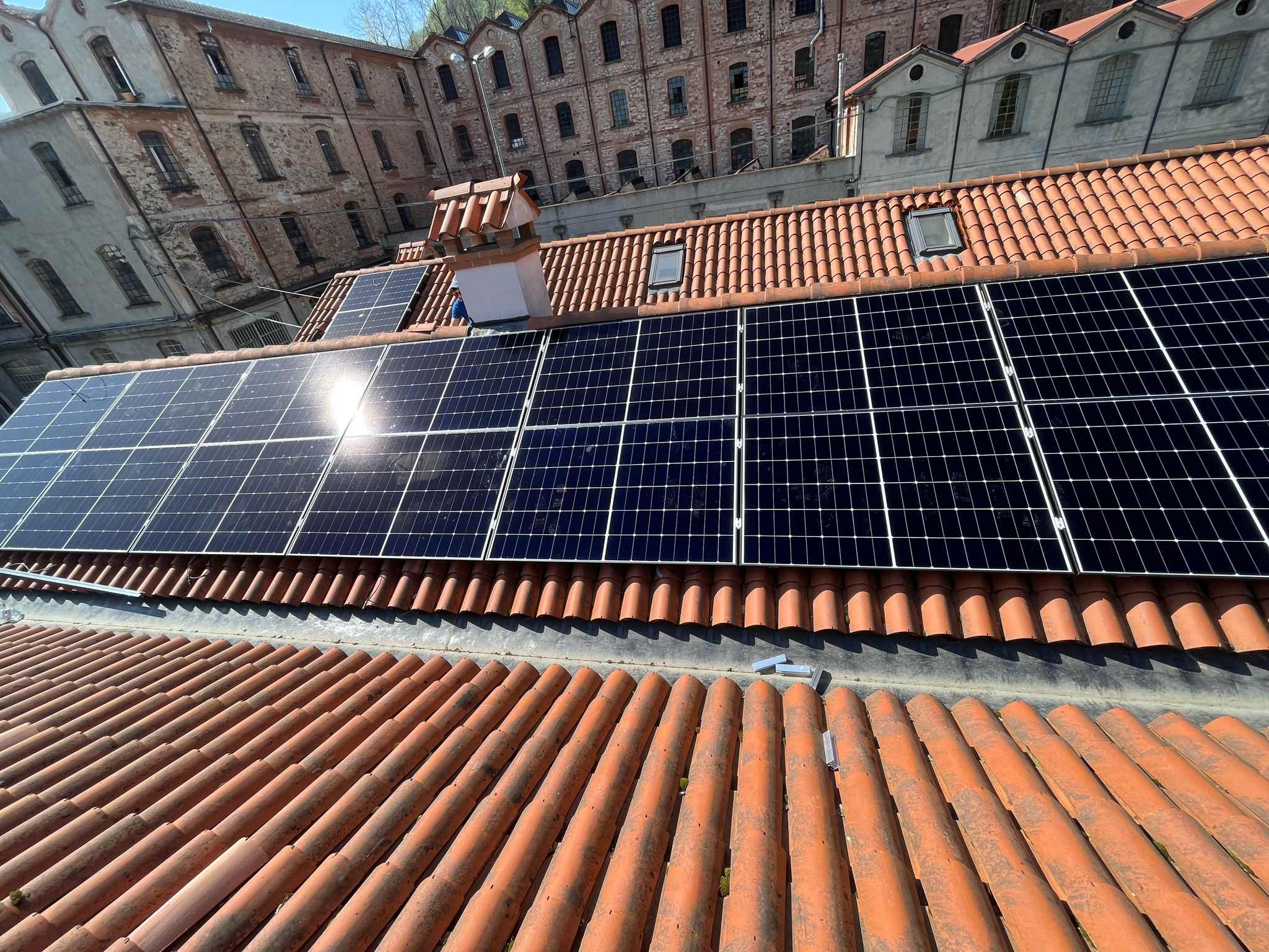 Pannelli fotovoltaici installati